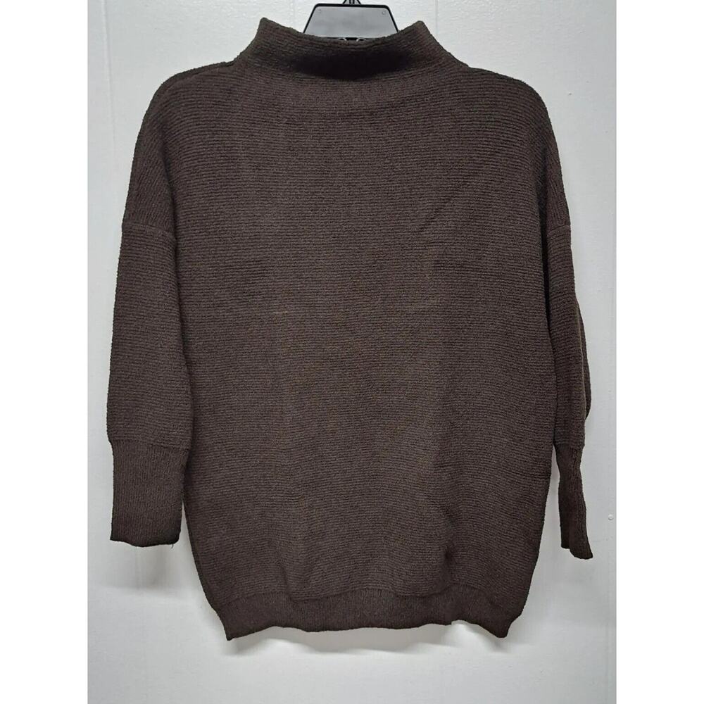 Black Tape Women's‎ Turtleneck Sweater, Brown Size S